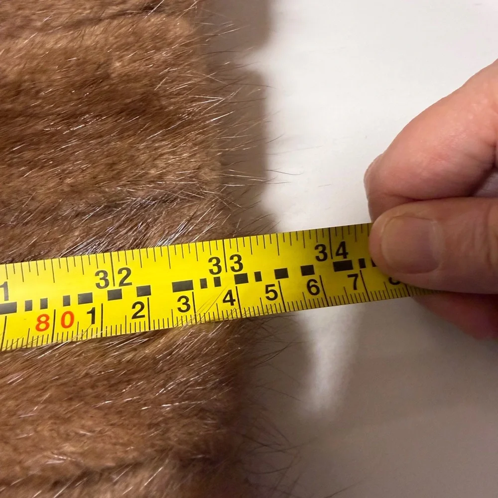 🤎 Vintage 60s/70s Mink & Leather Coat | Fields of Monroe | Luxe Heritage Fur 🤎 - Picture 13 of 14